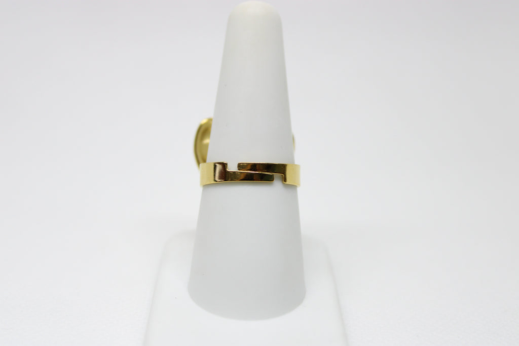 Stainless steal 316L heart adjustable ring