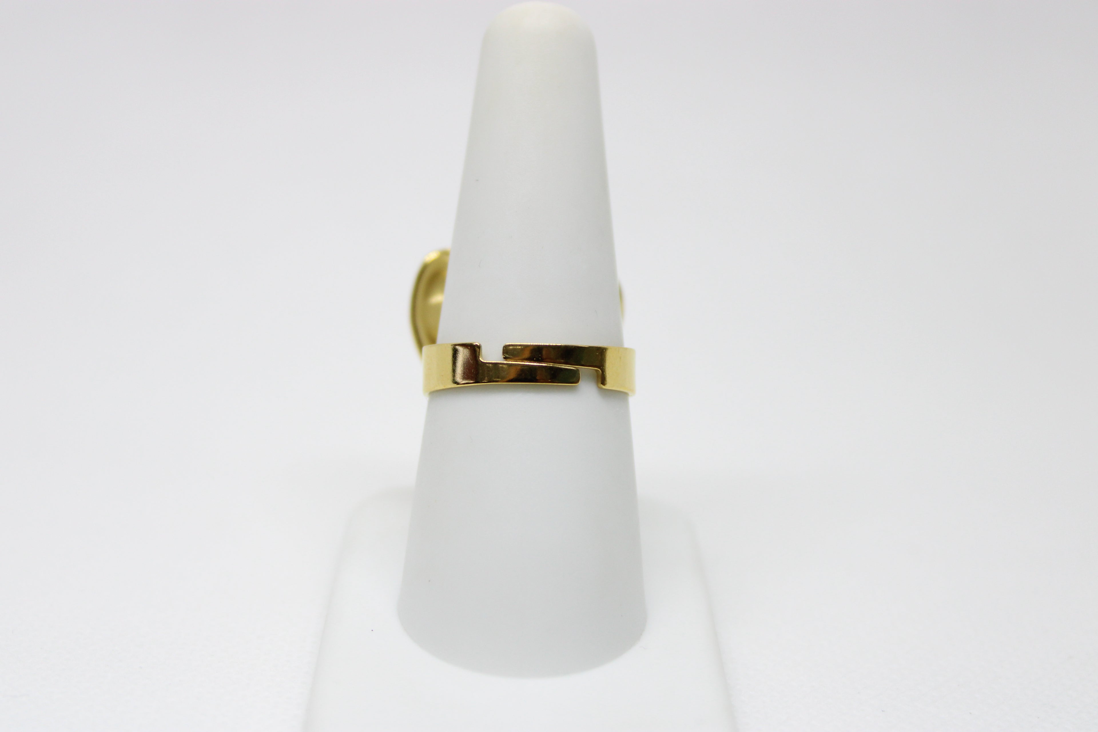 Stainless steal 316L heart adjustable ring