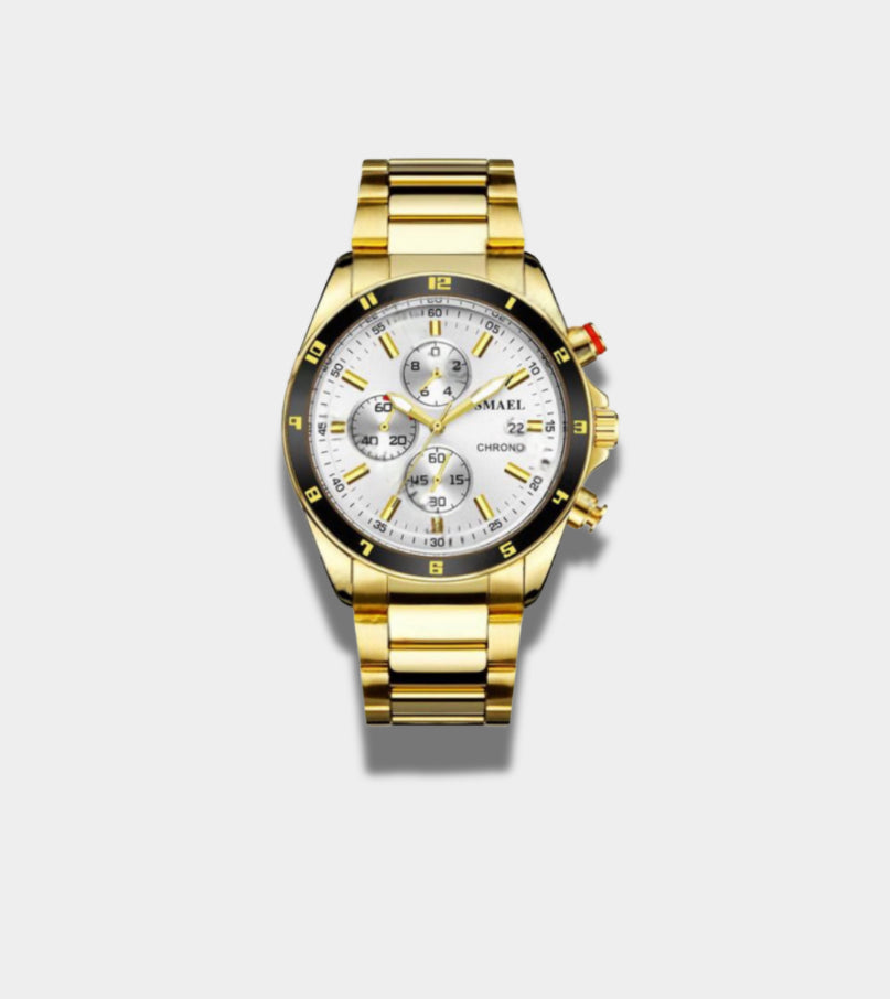 SMAEL Outdoor Watch - 6-Pin Multi-Function Waterproof Business Steel