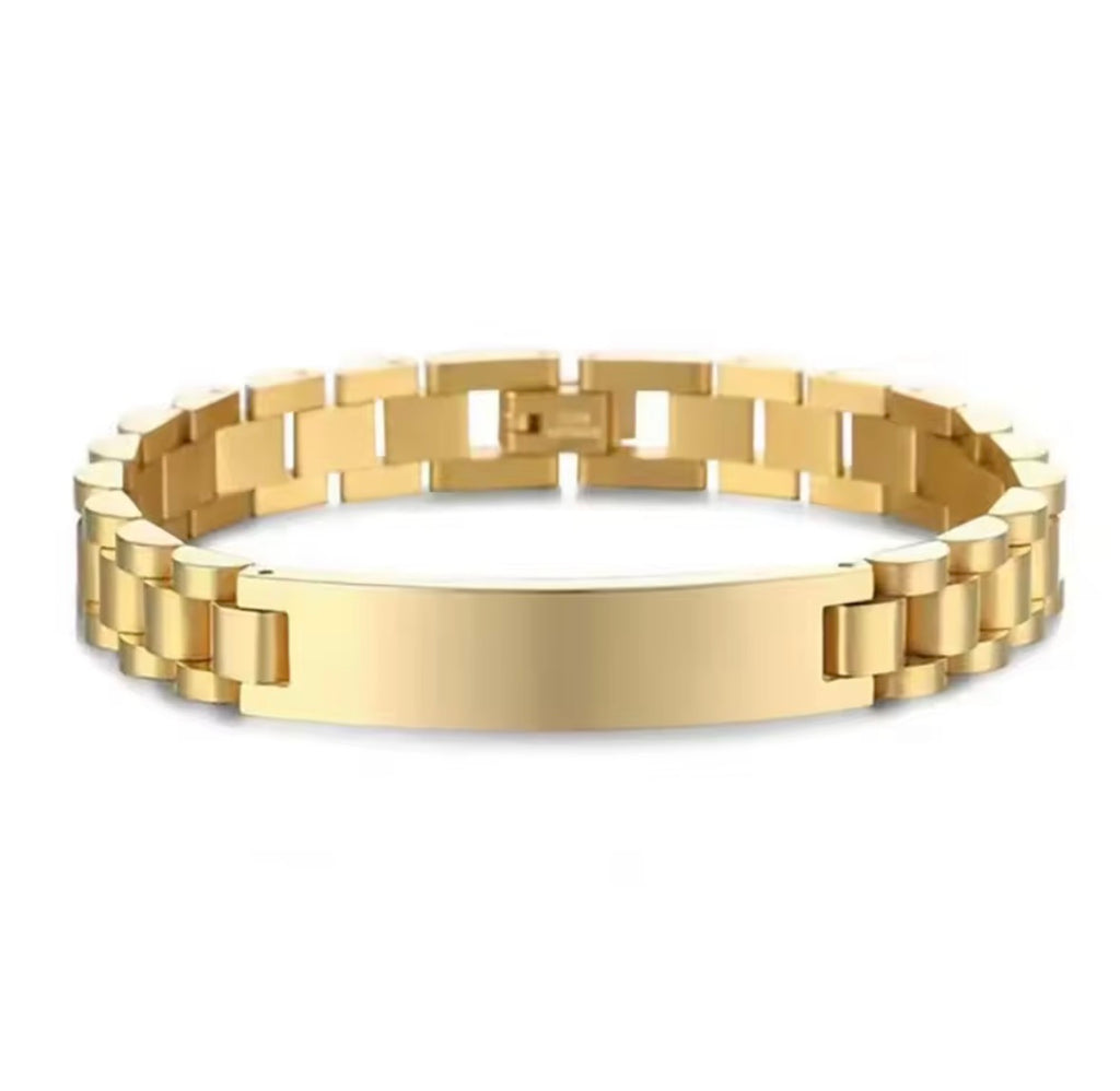 Classic ID Stainless Steel Bracelet