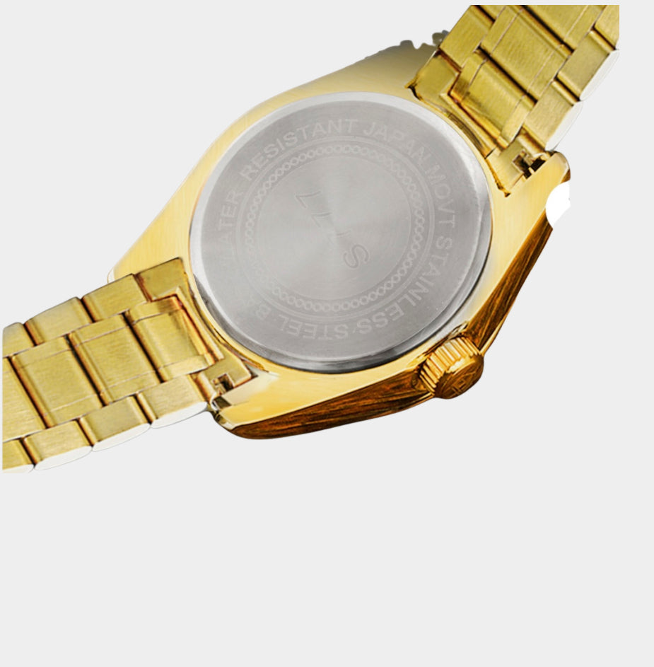 BELUSHI Luxury Diamond Watch - Steel Band Waterproof Quartz Men's