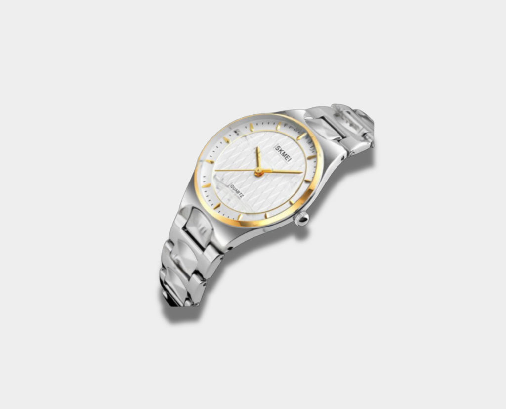SKMEI Ultra-Thin Ladies Watch - Elegant Business Waterproof Quartz