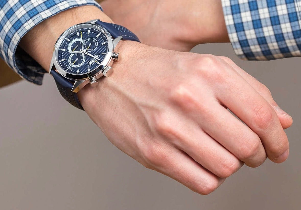 FESTINA Chrono Sport Watch - Leather Chronograph Quartz Men's