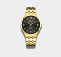 CHENXI Stainless Steel Couple's Watch Set - Quartz Matching Pair