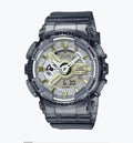 CASIO G-SHOCK Ladies Watch - See-Through Grey Resin Band