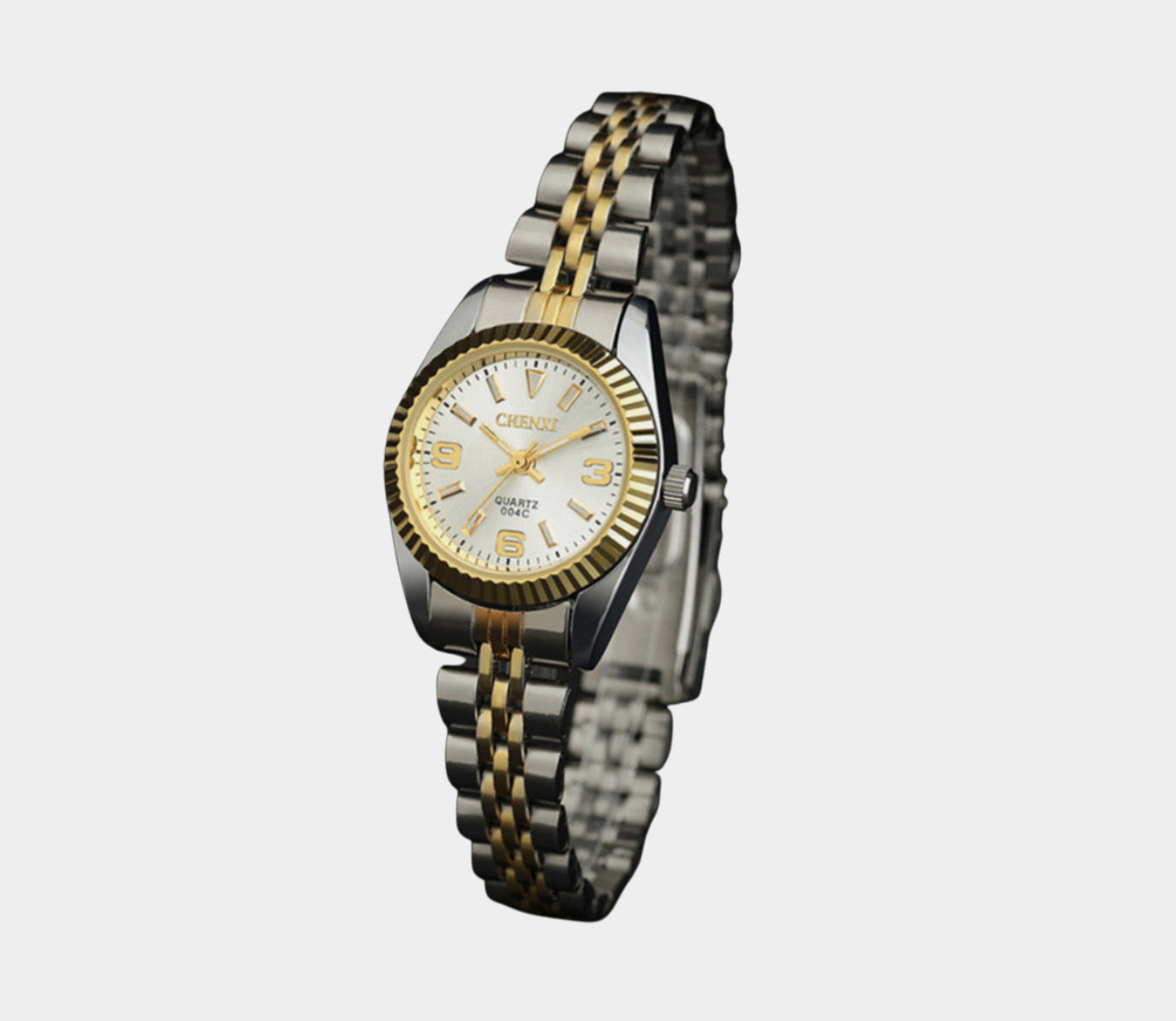 CHENXI Stainless Steel Ladies Watch - Waterproof Elegant Couple's