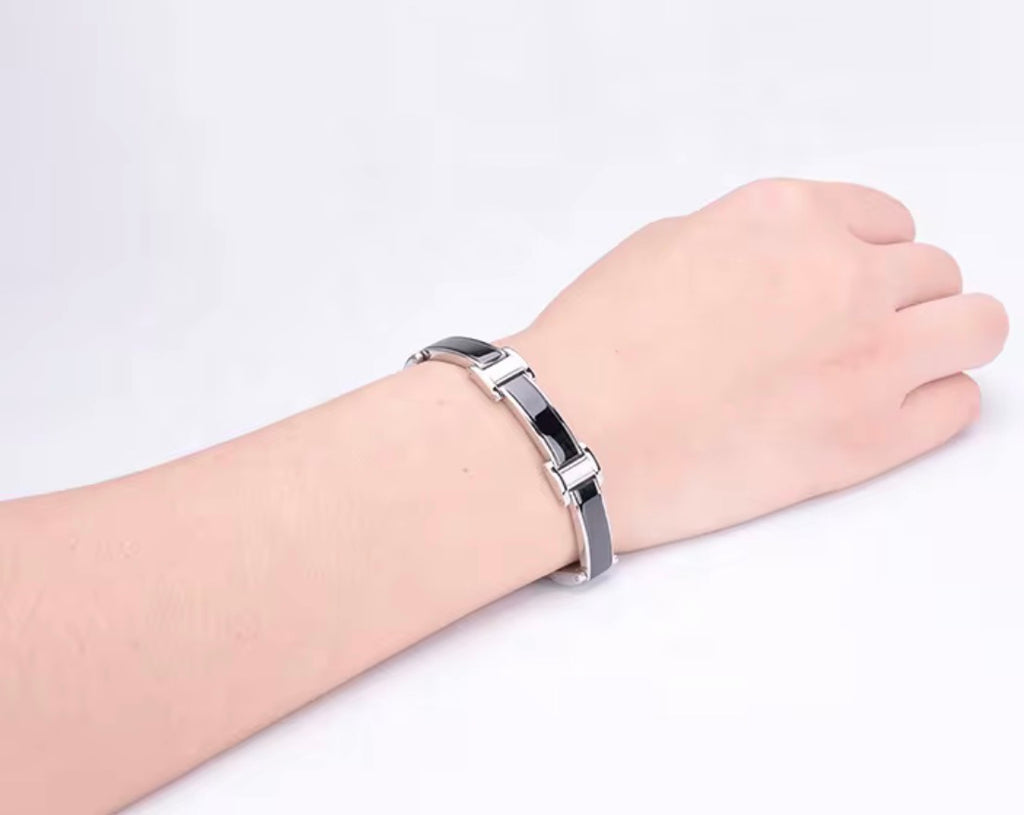 Ocean Blue Stainless Steel Bracelet