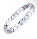 Silver Energy Stainless Steel Bracelet
