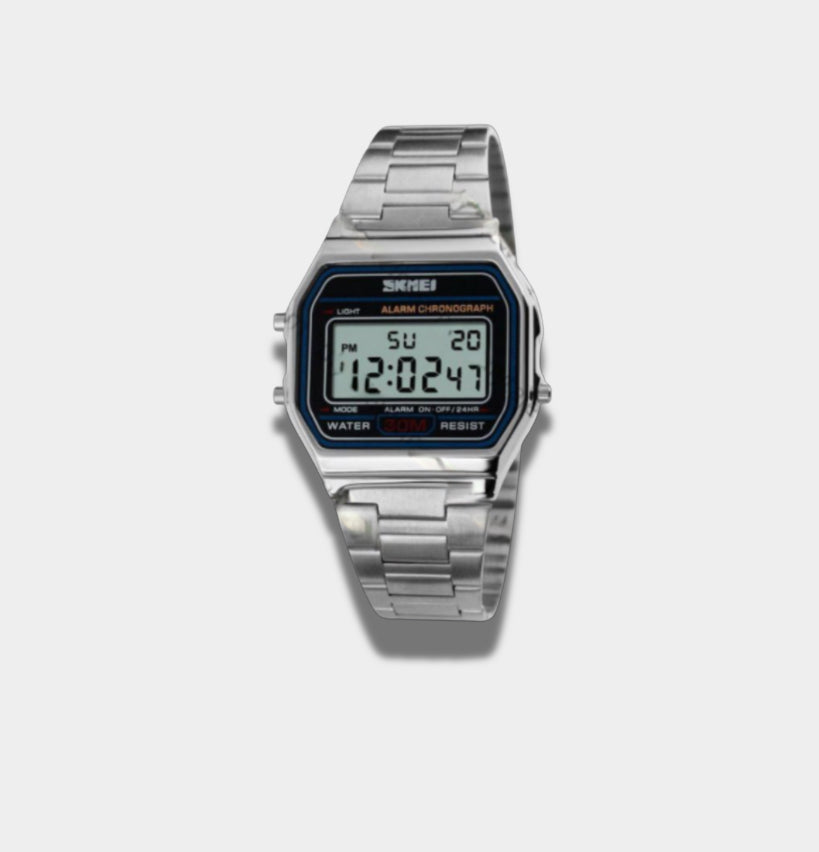 SKMEI Square Dial Sport Watch - Chronograph Calendar Luminous Men's