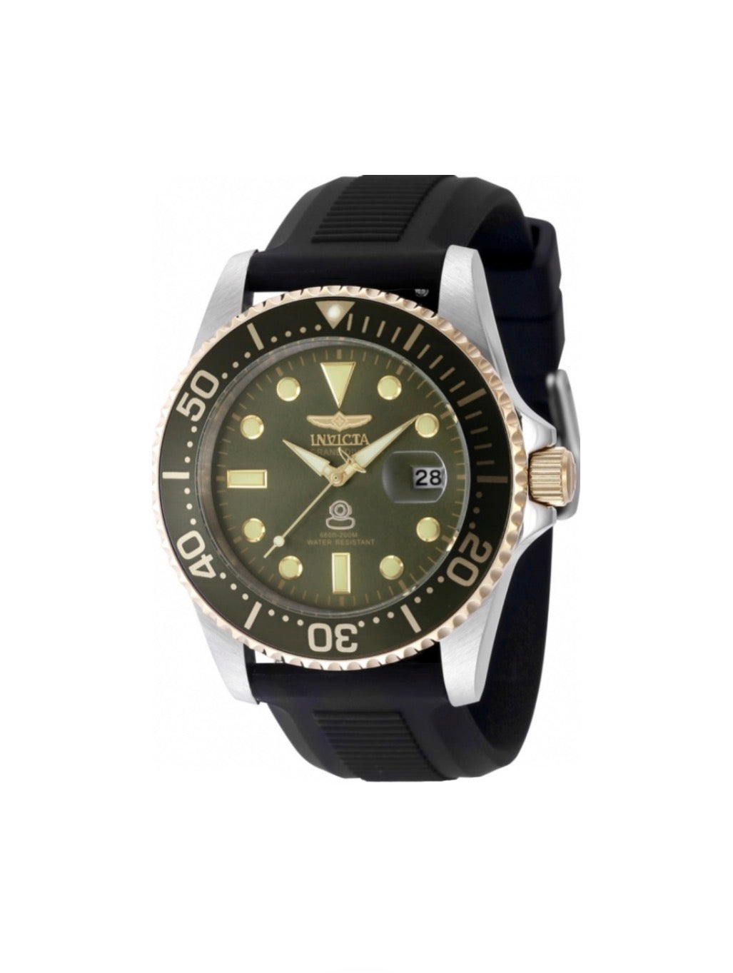 Invicta Pro Diver 48217 - Military Green Dial Bracelet Men's Watch