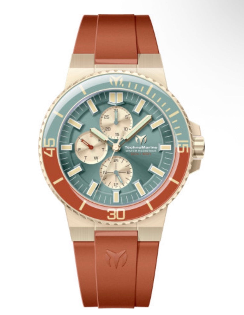 TechnoMarine La Pelagia
Men's Watch - 43mm.
Orange (TM-225097)