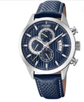 FESTINA Chrono Sport Watch - Leather Chronograph Quartz Men's