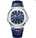 Poedagar 613 leather strap Watch